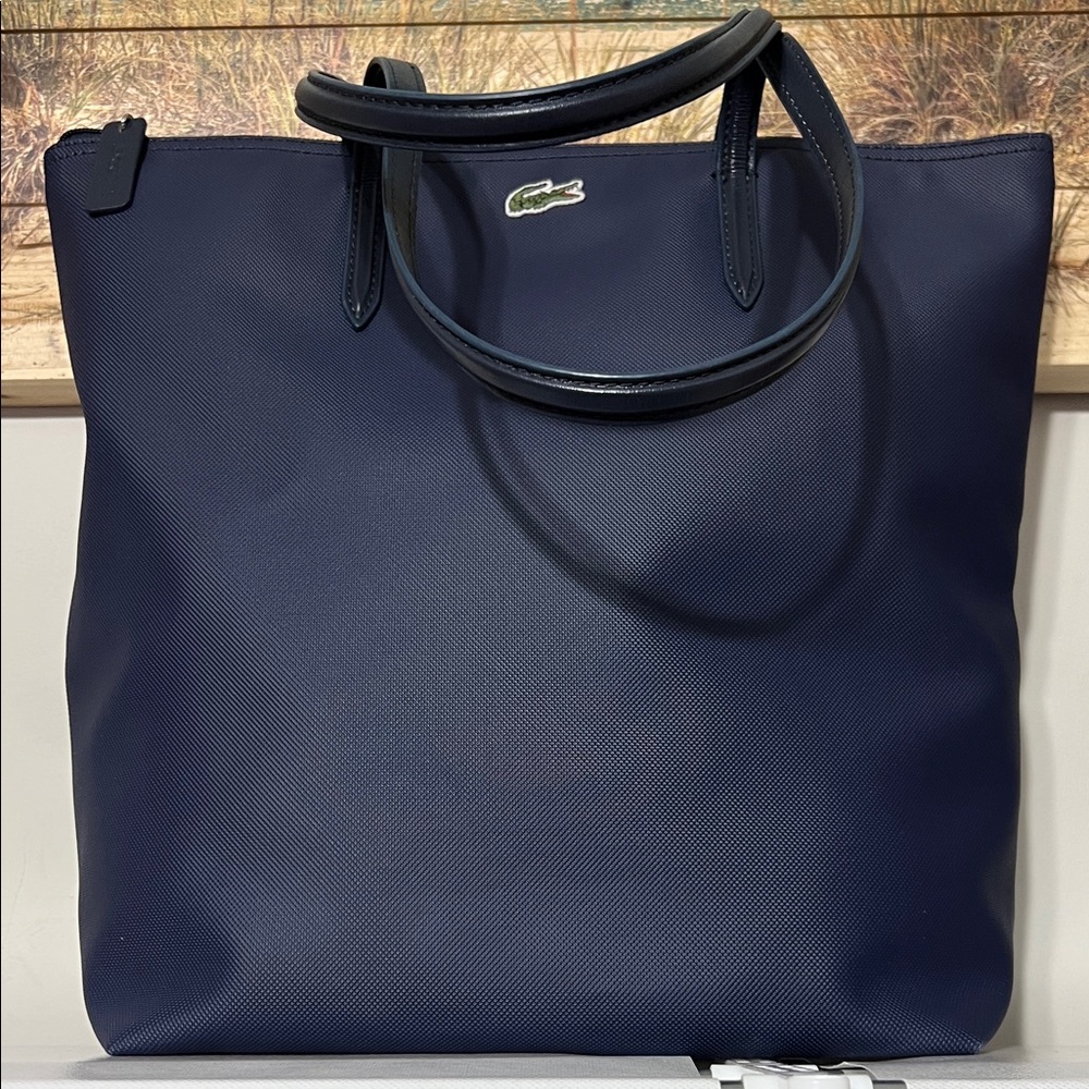 🛑SOLD🛑Lacoste Navy Blue Women's Tote Bag